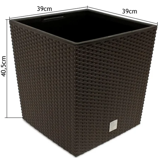 "Blumentopf Rato Low Umbra mit Blumentopf 64L 39x39x40,5cm image"