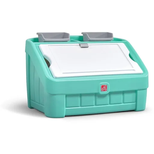 "2-in-1 Toy Box & Art Deckel image"
