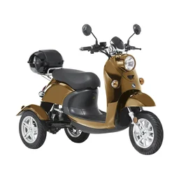 3-Rad E-Mobil Modena 25 km/h: 60V/20Ah Blei-Gel, kupfer