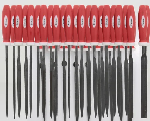 "Spezial Nadelfeilen Set 12-teilig - Länge 150 mm, Hieblänge 70 mm image"