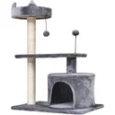 Kratzbaum mit Katzenhöhle