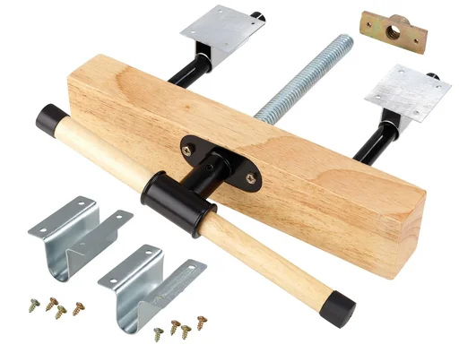 "Hobelbank - Zange passend zur Hobelbank Nr. 938921 + Flexible Halterung für Hobelbank Zange, 2 Stück image"