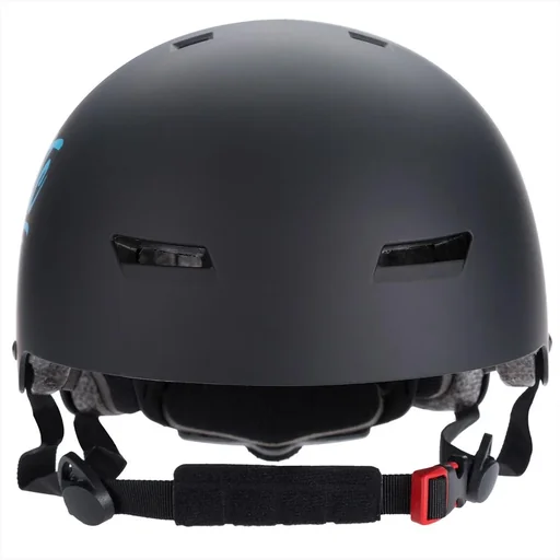 "Atlantic Rift Skatehelm/Fahrradhelm/Helm für Inline-Skates/Helm für Skateboard - Schwarz - M - verstellbar image"