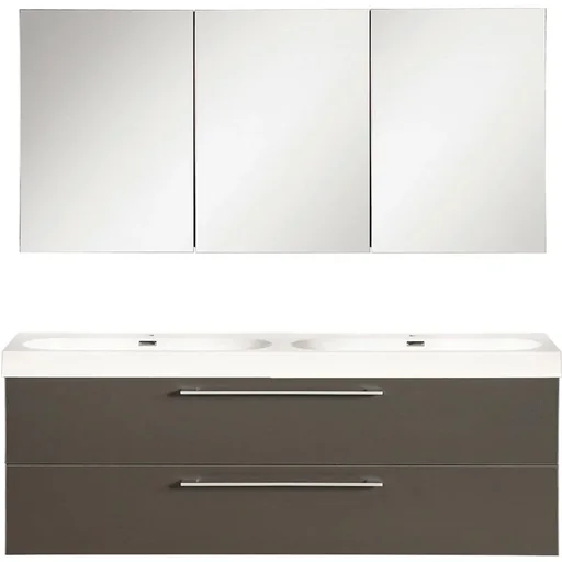 "Shallow Badezimmermöbel 120cm - anthrazit image"