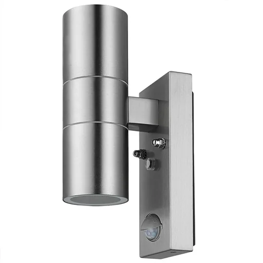 "Wandleuchte Edelstahl flieder mit Sensor image"