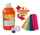 Orangenreiniger XXL Spezialset, 5 Liter plus 8 Mikrofasertücher