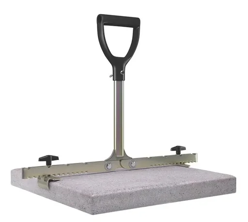 Plattenheber mit extra langem Griff 30–62 cm