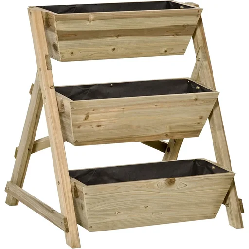 "Blumentreppe Holz Blumenleiter mit image"