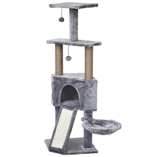 "Katzenkratzbaum mit Hängebett image"