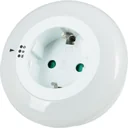 LED Nachtlicht - Zwischenstecker mit Dämmerungsschalter, 3 Farben wählbar