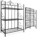 Metall-Pflanzenständer - Schwarz - Classic