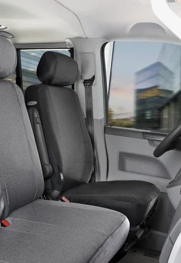 "Passform Sitzbezüge VW T4 für Einzelsitz vorne aus Stoff ab Baujahr 10/1998 bis 03/2003 image"