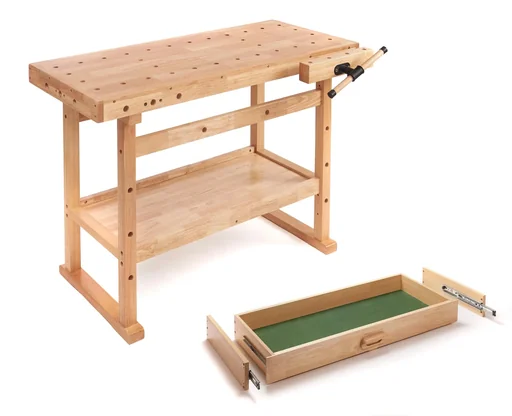 "Hobelbank HBZ mit 1 Schublade 882 x 335 x 96 mm image"