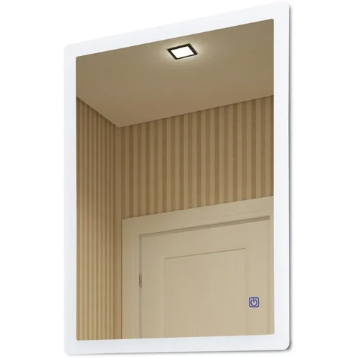 "Badezimmerspiegel mit LED Touch, weiß image"