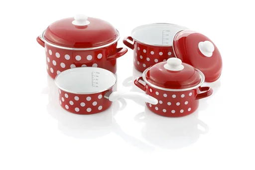 "Kochtopfset 7-tlg Pünktchen image"