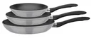 Bratpfannenset 3-tlg (20+24+28 cm) Nova grau