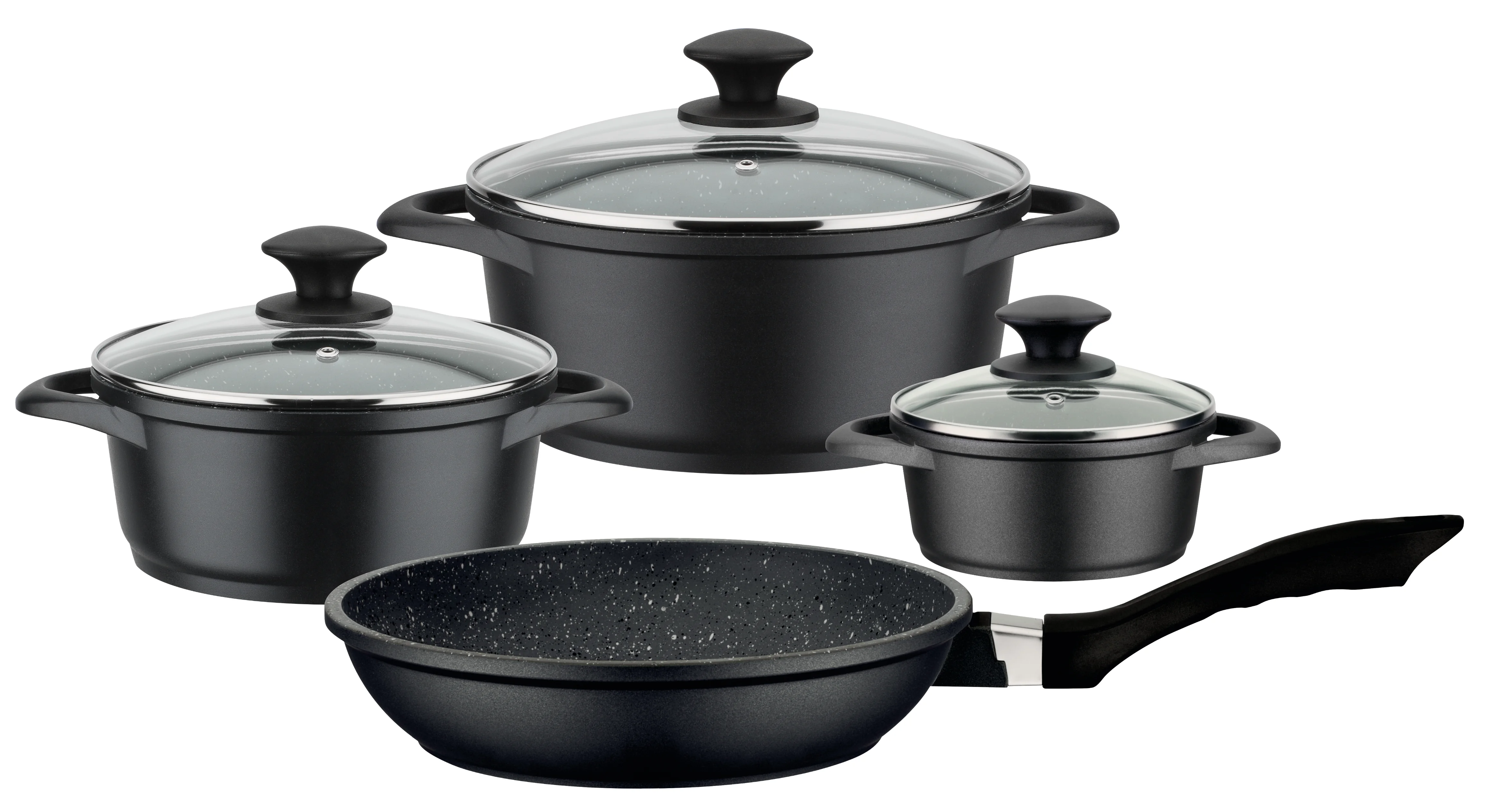 Kochtopfset 7-tlg Gourmet Granit