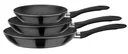 Bratpfannenset 3-tlg (20+24+28 cm) Nova schwarz