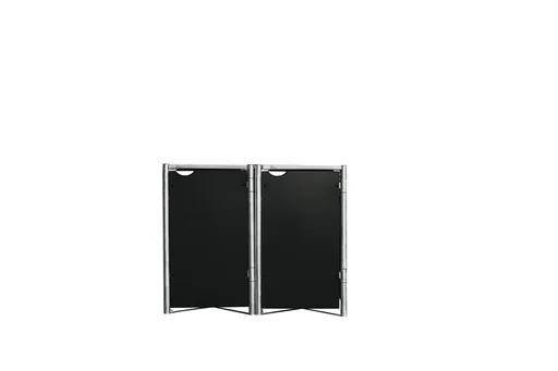 "Mülltonnenbox 2er Box, Kunststoff schwarz, für 240 l Tonnen image"