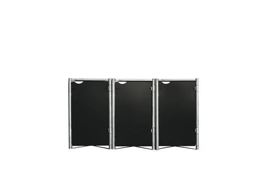 "Mülltonnenbox 3er Box, Kunststoff schwarz, für 240 l Tonnen image"