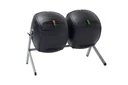 Kompost-Zwilling 380 l, schwarz