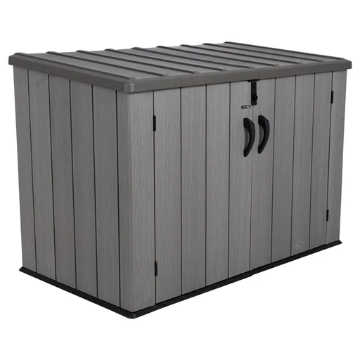 "Mülltonnenbox grau/braun image"