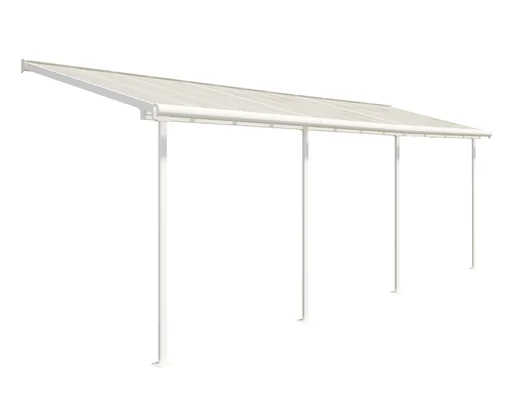 "Sierra Terrassendach 230 x 670 cm, weiß image"