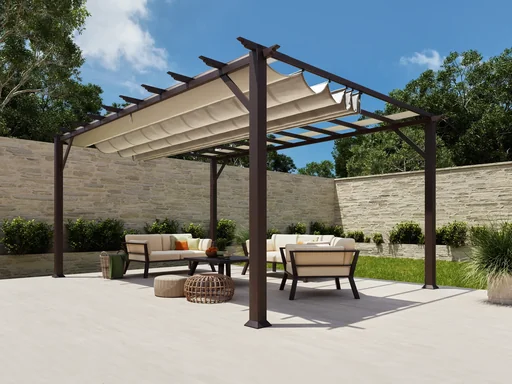 "Pergola Florenz 11 x 16, dunkelbraun image"