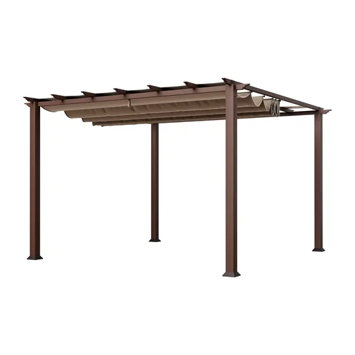 "Pergola Florida 11 x 11, dunkelbraun image"