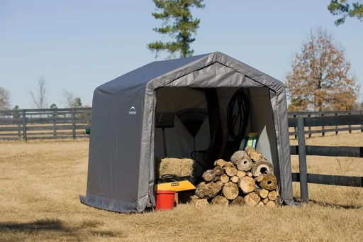 "Gerätehaus Shed-in-a-Box 9 m², grau image"