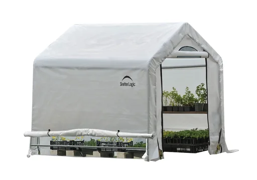 "Gewächshaus 3,24 m², weiß image"