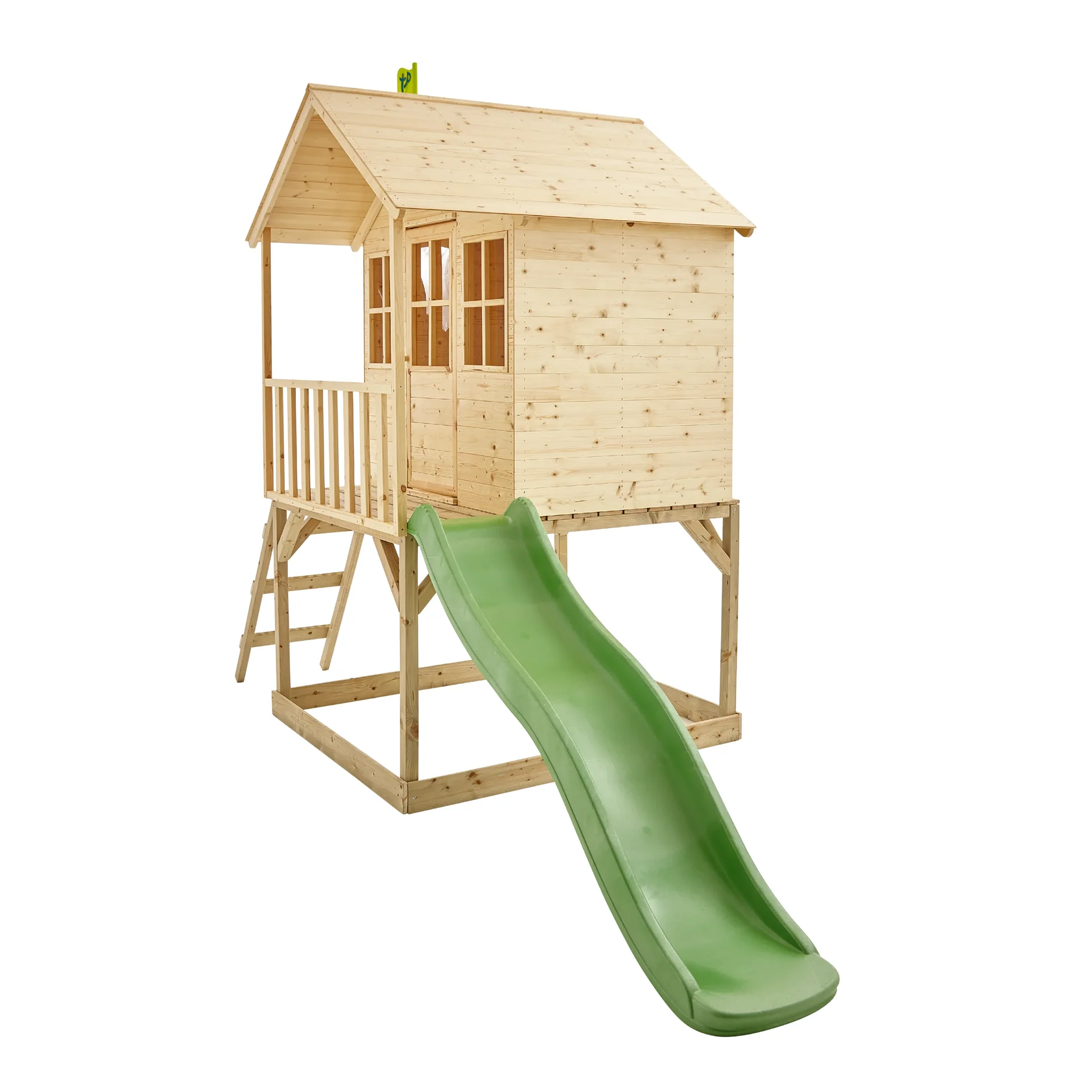 "TP Toys Spielhaus Wald | inkl. Rutsche image"