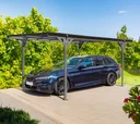 Carport Flachdach 15 m
