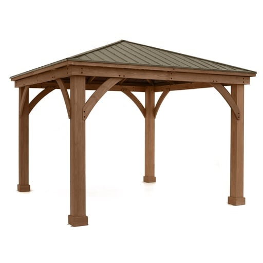 "Westmann Holzpavillon Devon 12×12 Natur image"