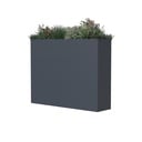 Westmann Pflanzkasten Talus XL Metall anthrazit