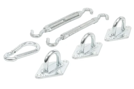 "Installations-Set für Sonnensegel, 6-tlg. image"