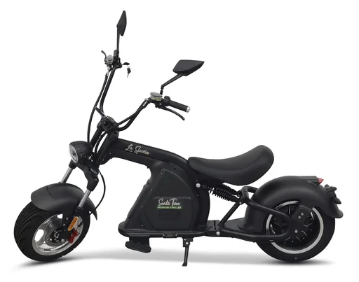 "Elektro-Roller La Spezia, 45 km/h, 2000 Watt, 60V/20 Ah Lithium-Ionen Akku, Schwarz image"