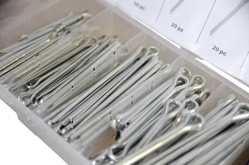 "Stecksplinte, 144 Teile in Sortimentskasten image"