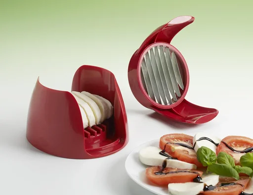 "Tomaten- und Mozzarella-Schneider, Rot image"