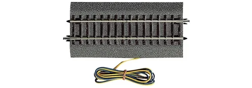 "Anschlussgleis mit EMV-Entstörkondensator, mit Bettung, Länge 115 mm image"