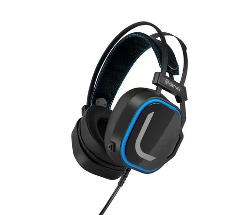 "Gaming Headset mit USB Anschluss und LED Licht, geschlossene Kopfhörer image"