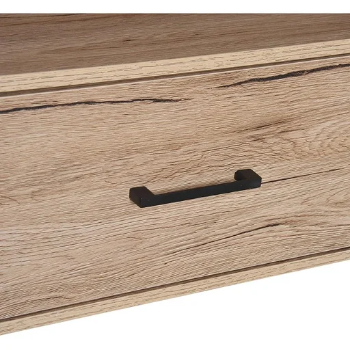 "Bücherregal Wandregal Standregal 5 Fächer Eichenholz image"