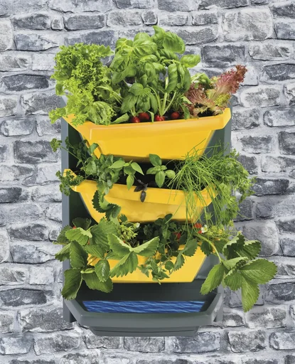 "Pflanzsystem Grundelement "Vertical Garden", Farbe safran image"