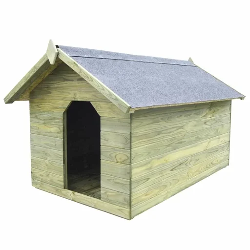 "Hundehütte mit klappbarem Dach imp image"
