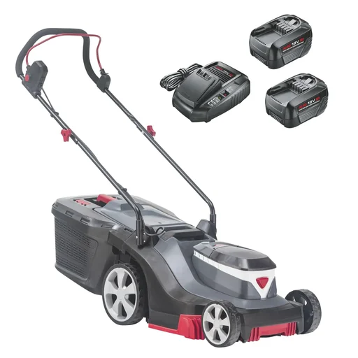 "BOSCH HOME AND GARDEN COMPATIBLE Akku-Rasenmäher 3.82 Li Easy - inkl. 2 Akkus und Ladegerät image"
