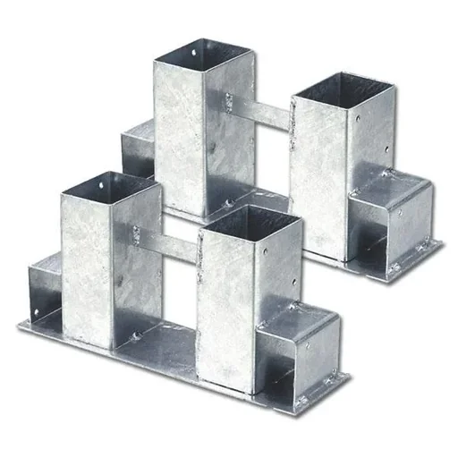 "Holzstapelhalter, 2 Stück im Set - so stapeln Sie Ihr Holz richtig image"