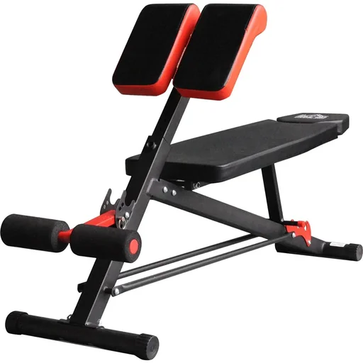"Multifunktionale Trainingsbank schwarz/rot image"