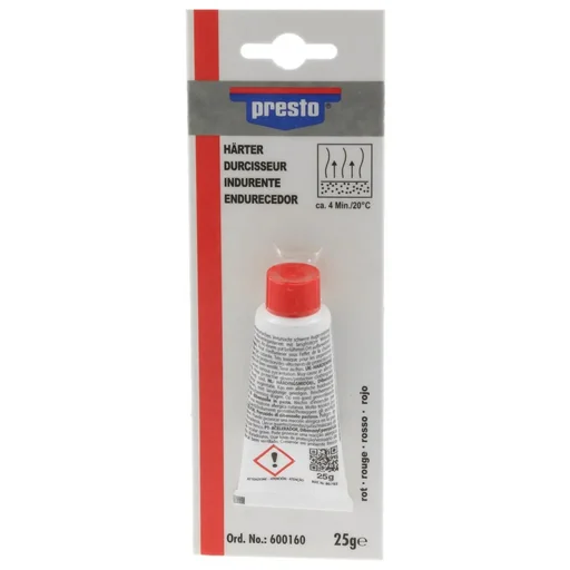 "Härter für presto Spachtel, Farbe rot, 25 g image"