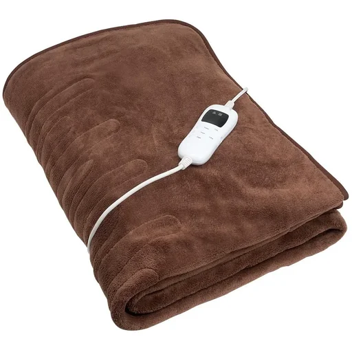 "Elektrische Heizdecke 180 x 130cm braun image"