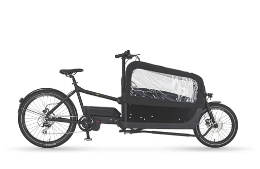 "Unisex E-Bike 20"/26 Zoll, Rahmenhöhe 48 cm, 8-Gang Kettenschaltung, schwarz matt, CARGO Plus 22.ETL.10 image"